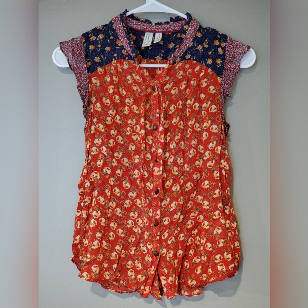 Meadow Rue Blouse by Anthropology